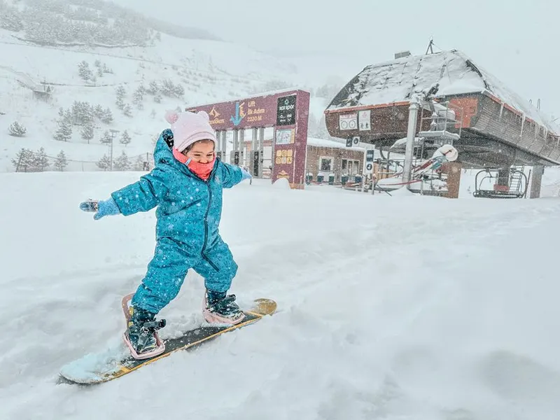 Learn to ski or snowboard properly