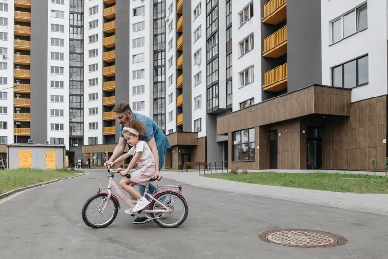 Teach your kid to ride a bike / swim / drive