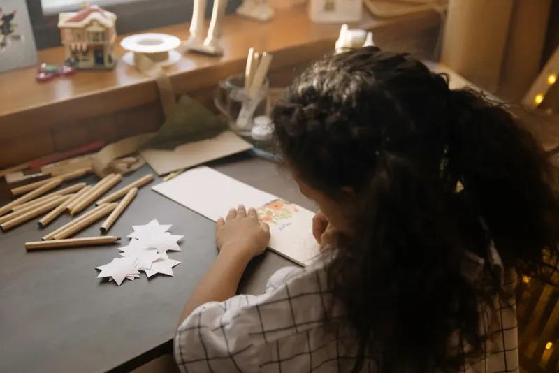 Write letters to be opened by your kids later in life